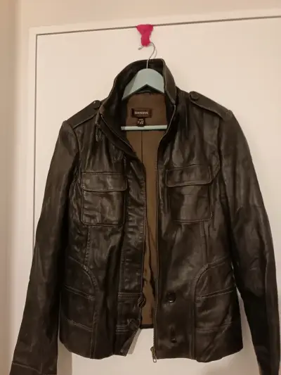 Chaqueta de Cuero Genuino Danier Leather - miniatura 1