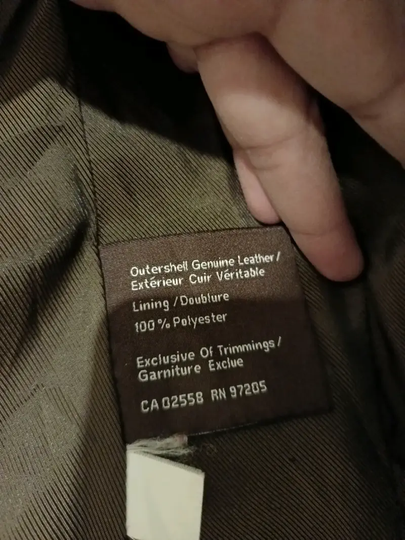 Chaqueta de Cuero Genuino Danier Leather - 3