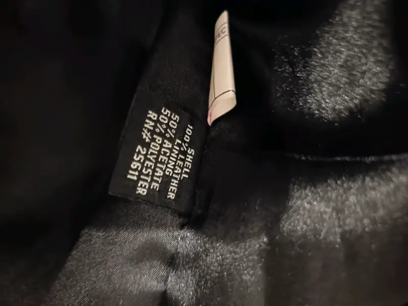 Chaqueta Saco de Cuero Vintage Avanti - 4