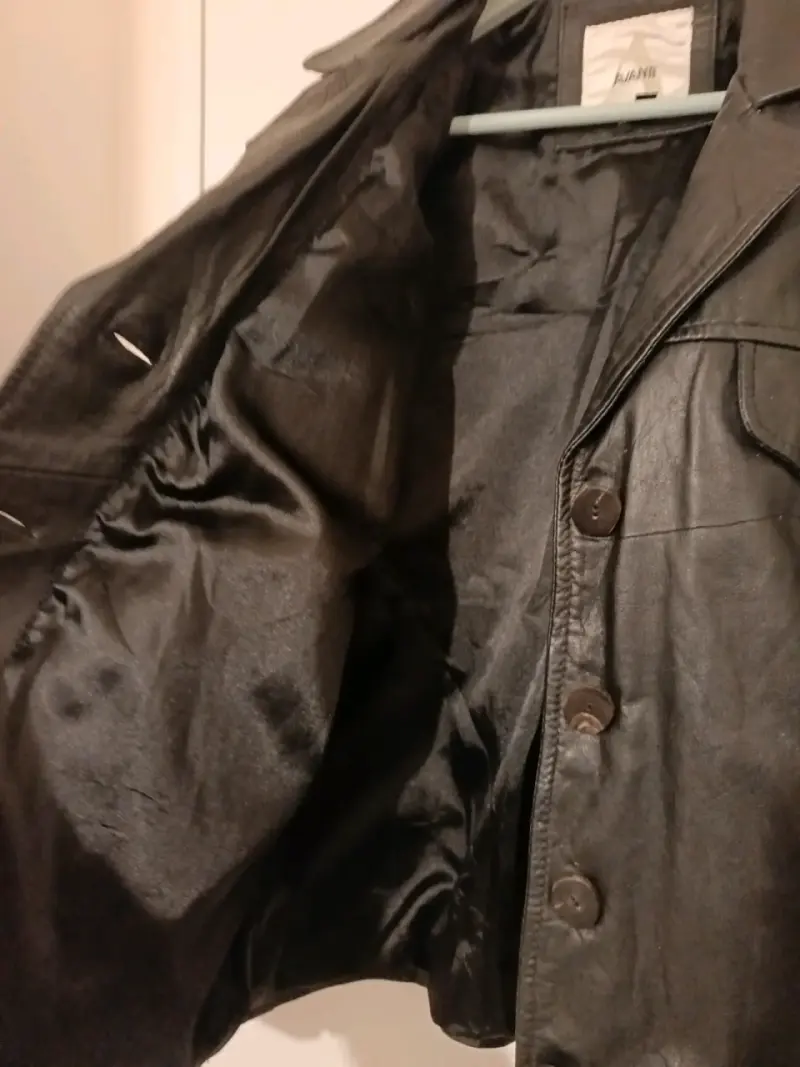 Chaqueta Saco de Cuero Vintage Avanti - 5