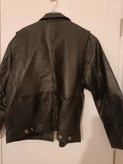 Chaqueta Saco de Cuero Vintage Avanti - miniatura 6