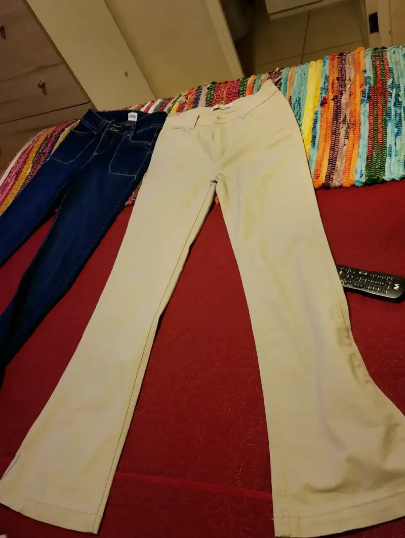 Pantalón beige Éfesis , pantalón jean wados - 1