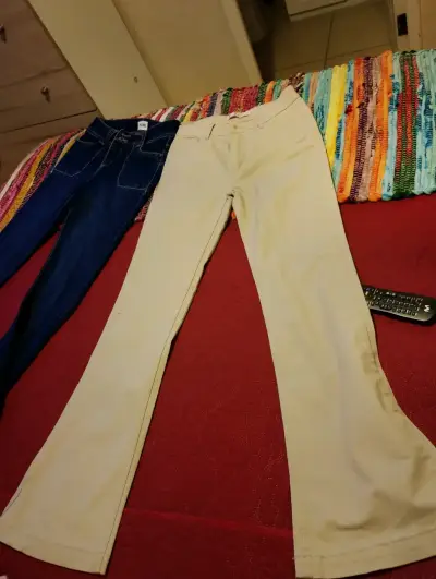 Pantalón beige Éfesis , pantalón jean wados - miniatura 1
