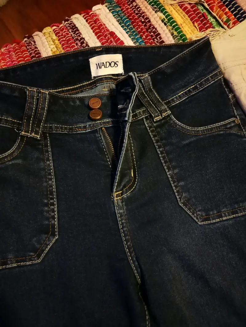 Pantalón beige Éfesis , pantalón jean wados - 3