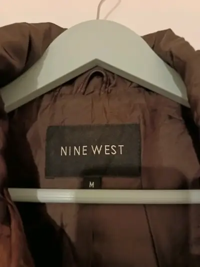 Chaqueta Bomber de Cuero Nine West con Capucha - miniatura 2