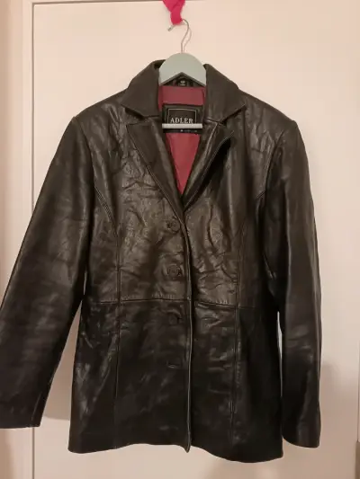 Chaqueta Blazer de Cuero Vintage Adler Collection - miniatura 1