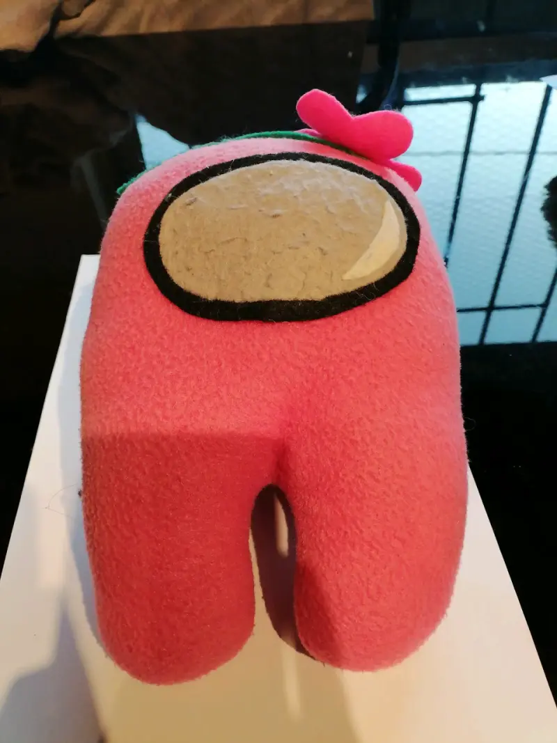 Peluche rosa Among Us - 1