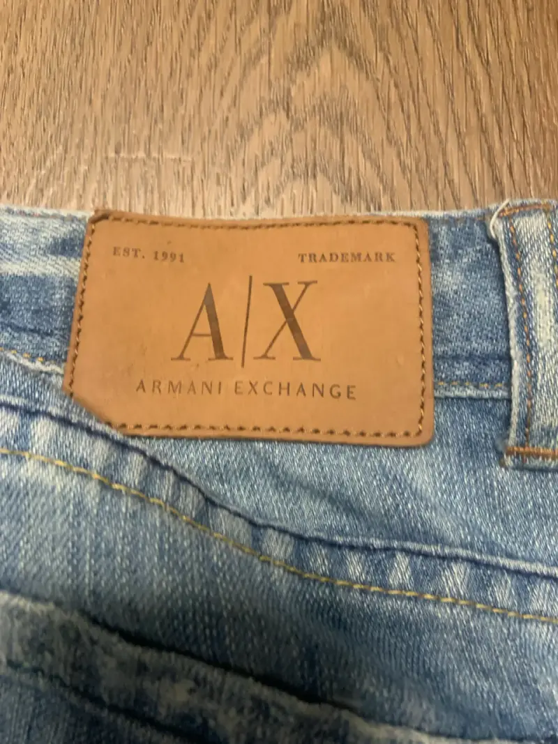 Jeans azules desgastados Armani exchange - 6