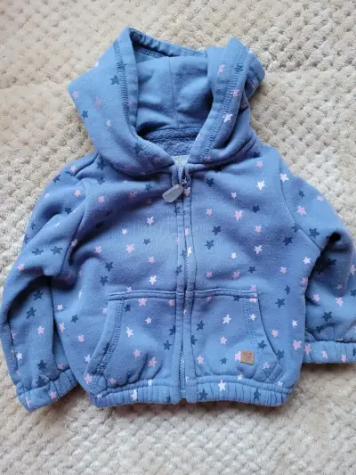 Buzo azul con estrellas 6 meses - miniatura 1