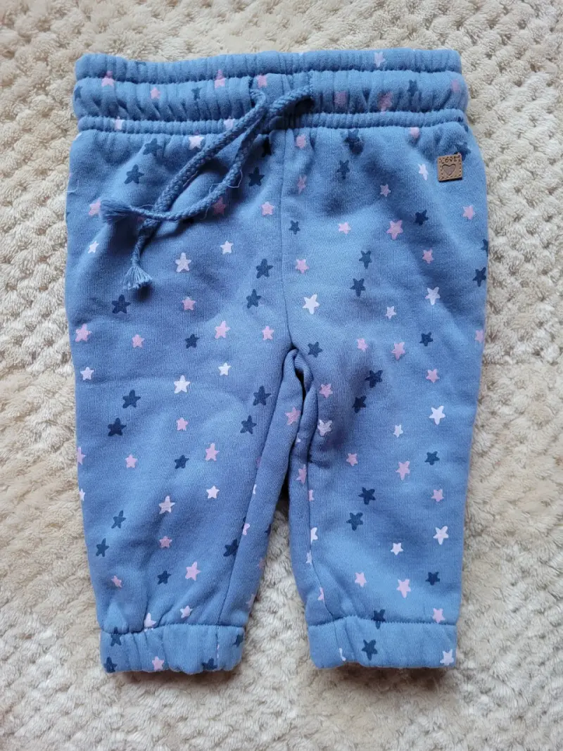 Buzo azul con estrellas 6 meses - 2