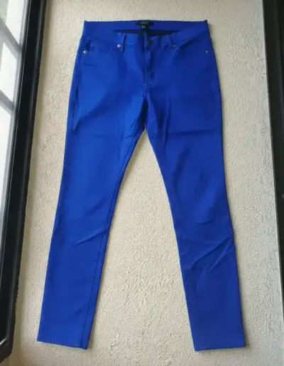 Jeans azul para mujer, Forever 21, Talla 42 - miniatura 3