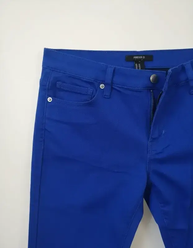 Jeans azul para mujer, Forever 21, Talla 42 - 4