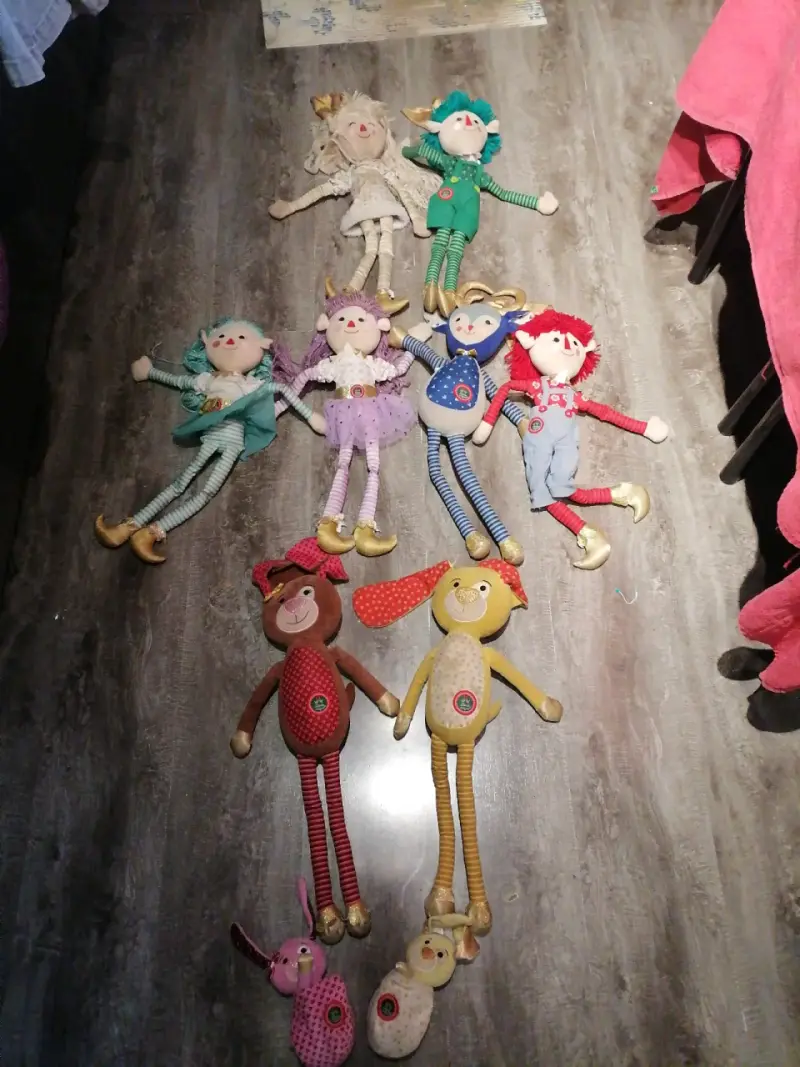 Set de muñecos duendes mágicos 2019