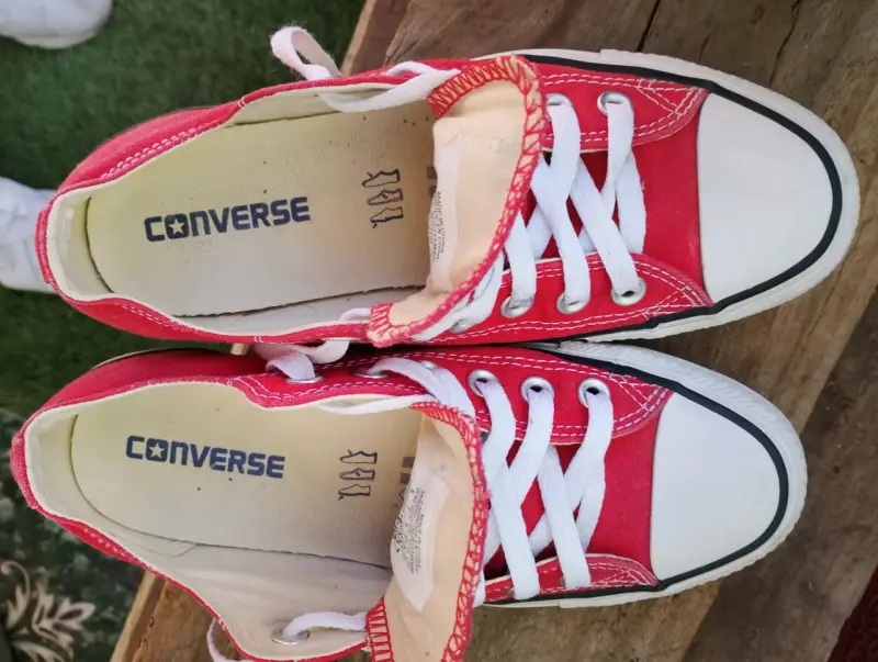 Zapatillas rojas Converse All Star - 3