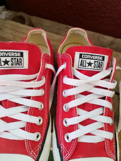 Zapatillas rojas Converse All Star - miniatura 5