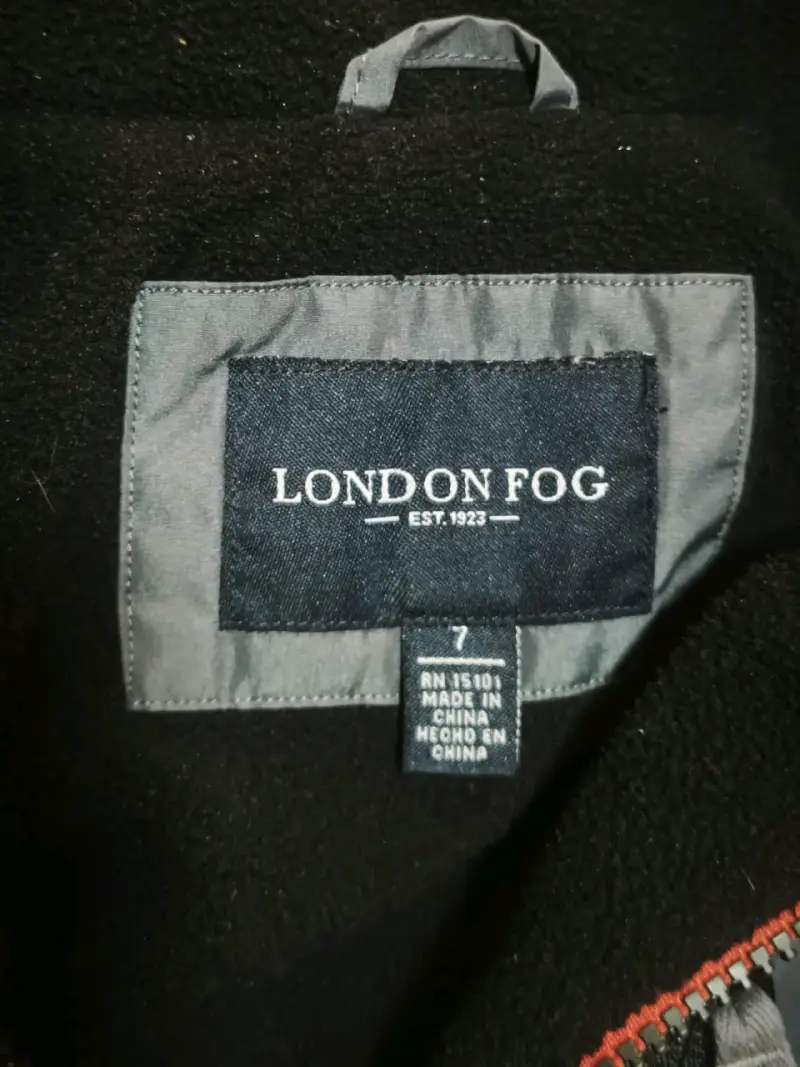 ✨ Cortavientos Niño, Talla 7, London Fog✨ - 3