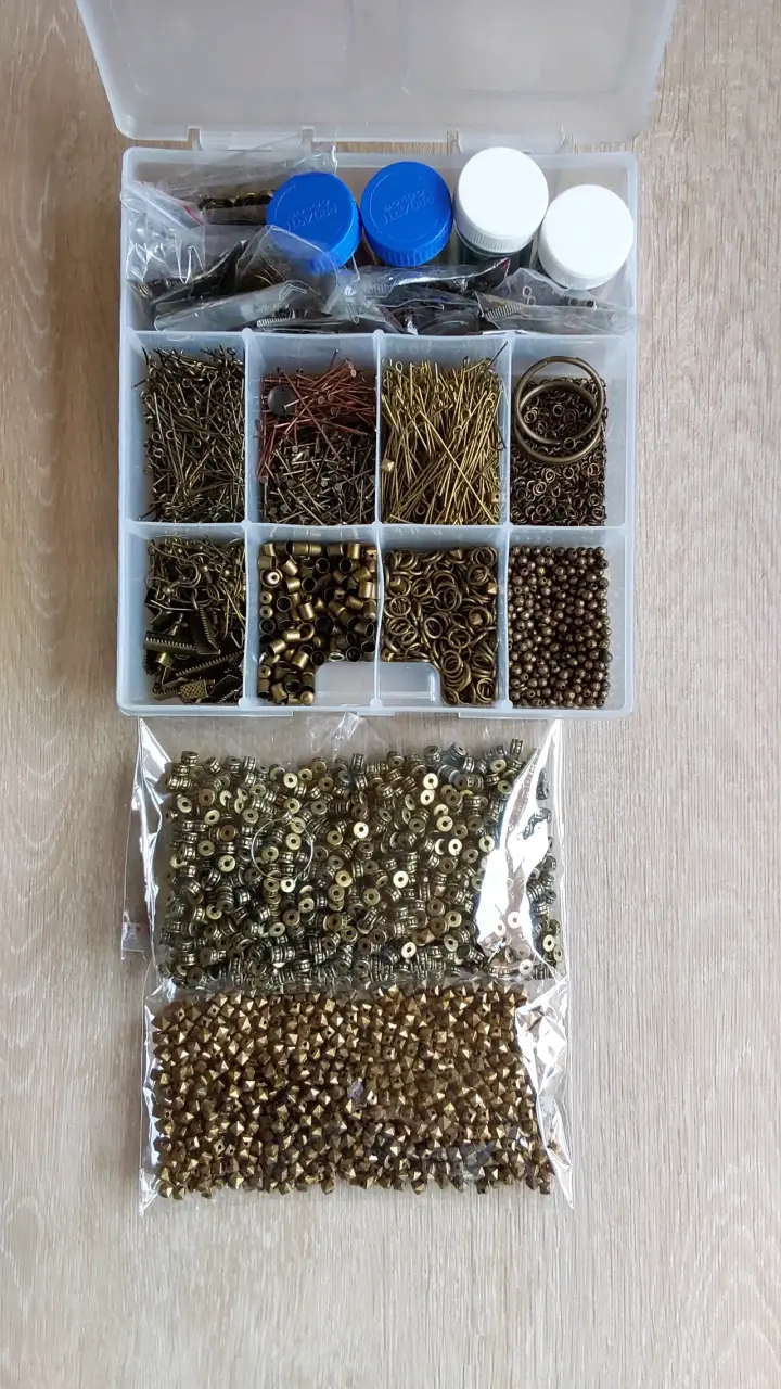 Set de accesorios bisutería (fantasía cobre bronc) - 1