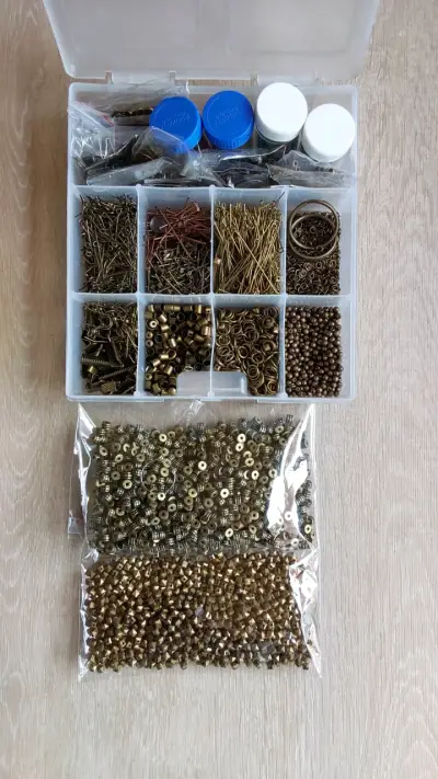 Set de accesorios bisutería (fantasía cobre bronc) - miniatura 1