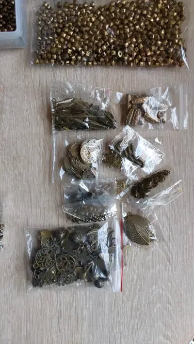 Set de accesorios bisutería (fantasía cobre bronc) - miniatura 3