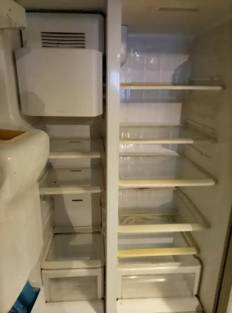 Refrigerador side by side plateado - 2