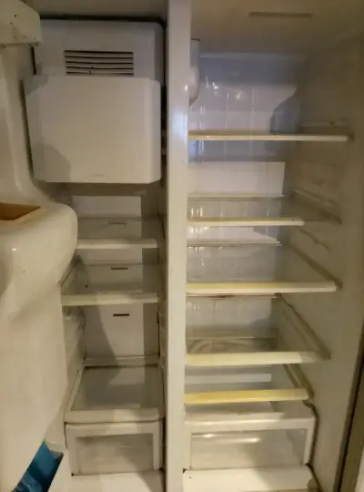 Refrigerador side by side plateado - miniatura 2