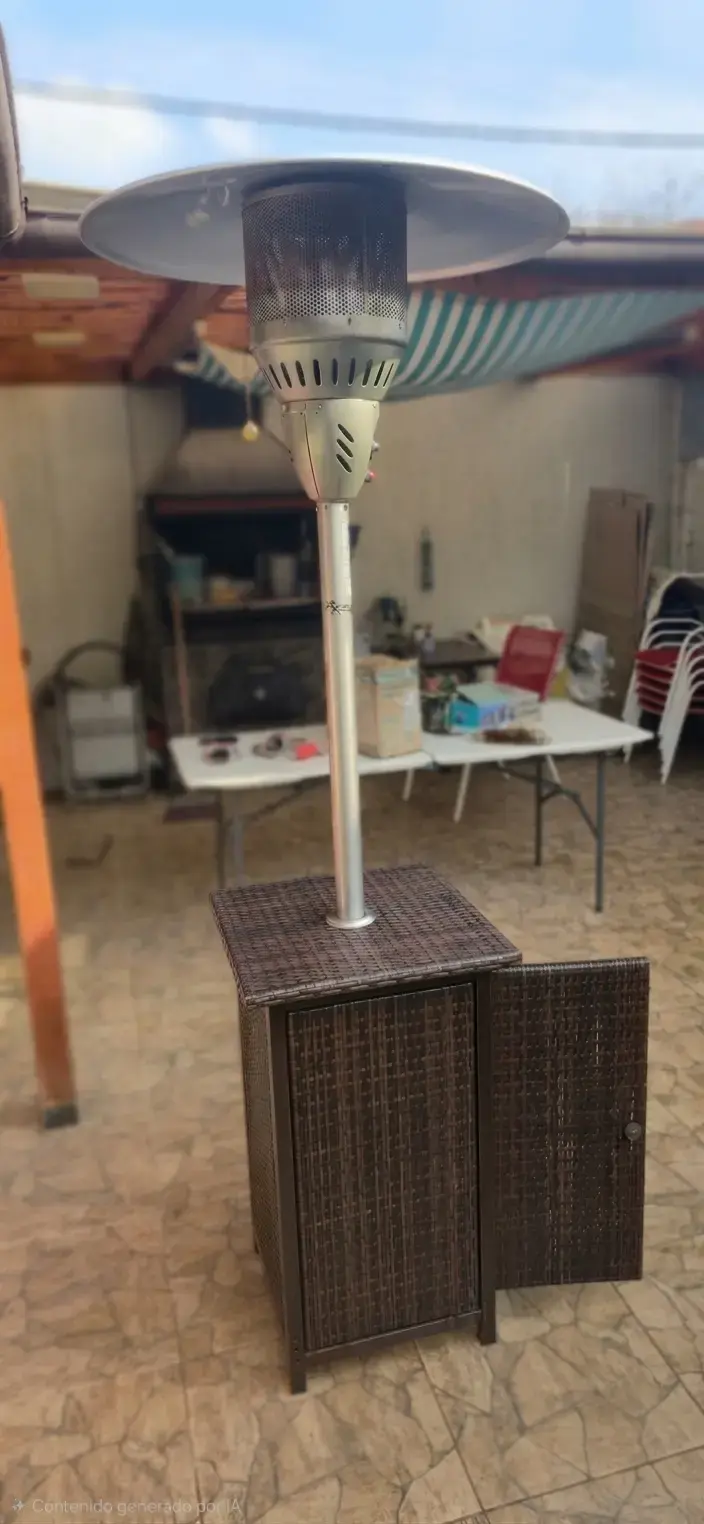 Calefactor de terraza con base - 1