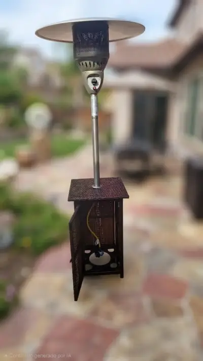 Calefactor de terraza con base - miniatura 2