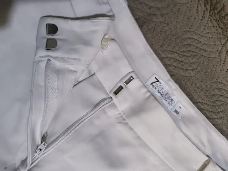 Bermudas blancas para dama - 2