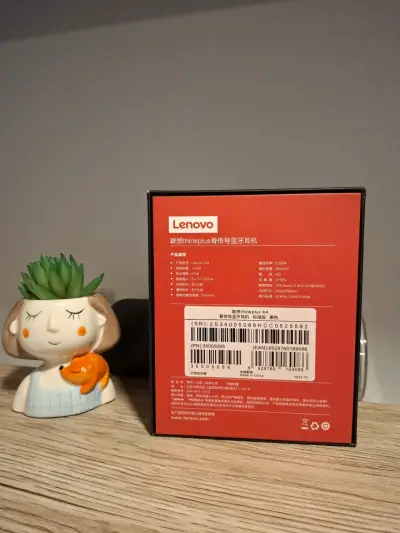Audífonos Lenovo thinkplus negros - miniatura 2