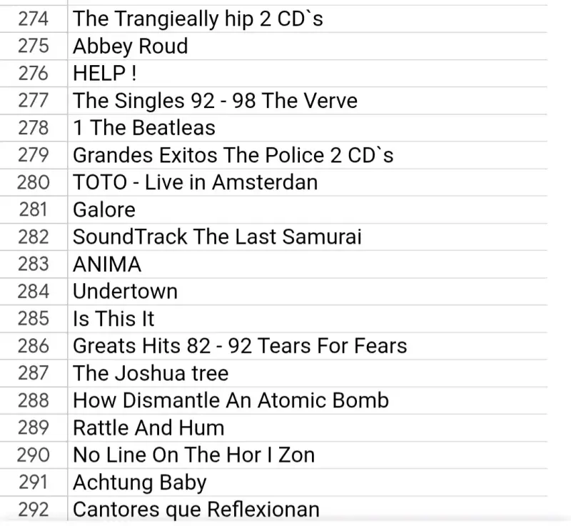 Colección de 298 CDs de música - 5
