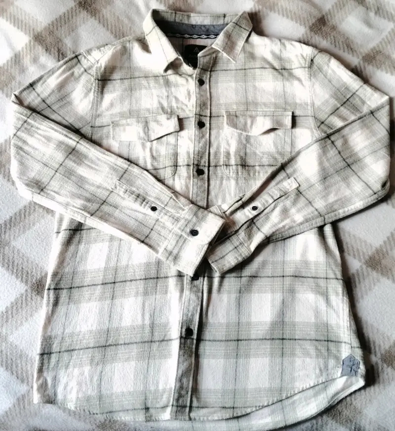 Camisa de franela a cuadros Talla M