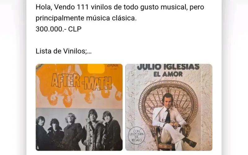 Lote 111 vinilos música variada - 1