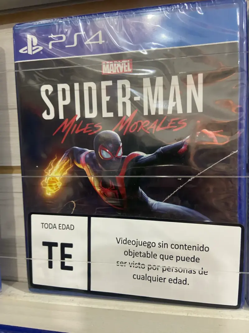 Videojuego Spider-Man Miles Morales PS4