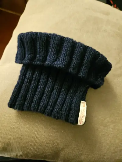 Cuello bufanda azul oscuro - miniatura 2