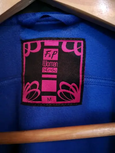 Chaqueta softshell azul y negra - miniatura 4