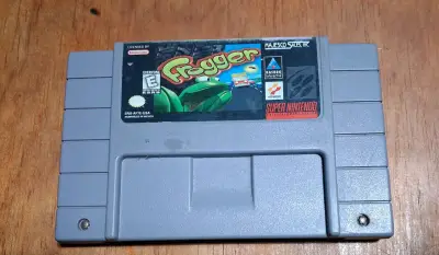 Cartucho juego Super Nintendo Frogger - miniatura 1