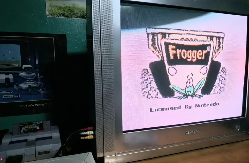 Cartucho juego Super Nintendo Frogger - 5