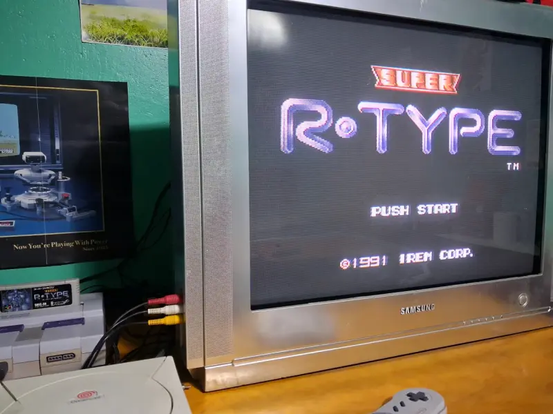Cartucho Super R-Type Super Famicom - 3