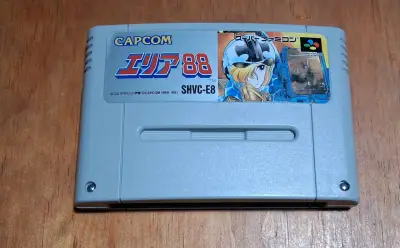 Cartucho Super Famicom Area 88 - miniatura 1