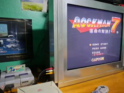 Cartucho Super Famicom Rockman 7 - miniatura 4