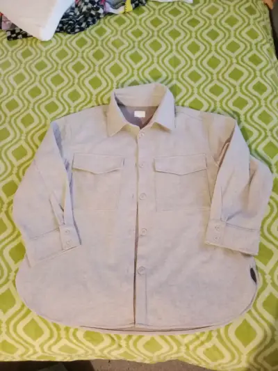 Chaqueta beige mujer talla XXL - miniatura 1