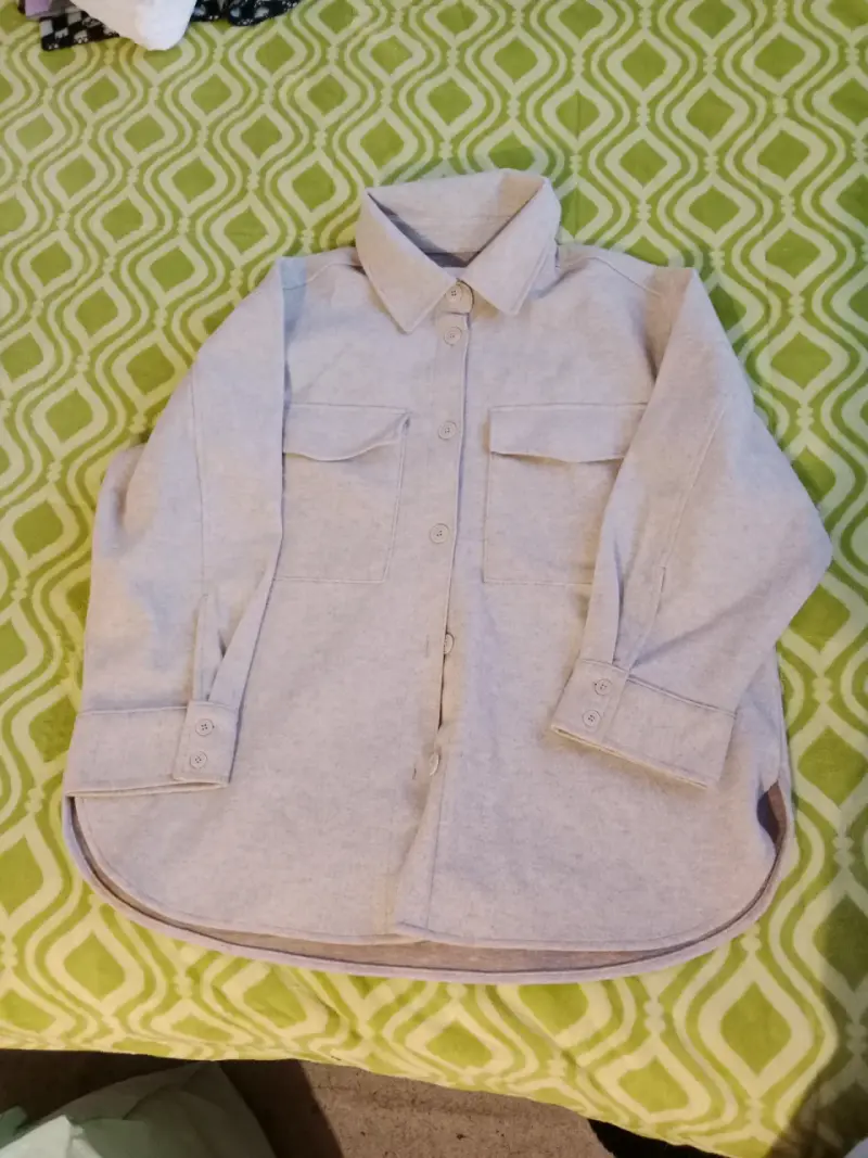 Chaqueta beige mujer talla XXL - 2