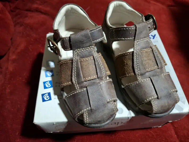 Sandalias de cuero para niños - 3