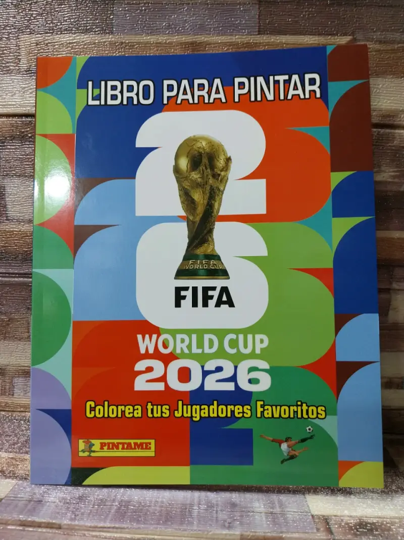Libro para pintar FIFA 2026