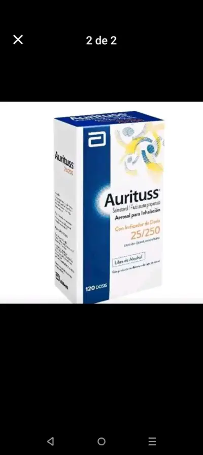 Inhalador Salbutamol 100 mcg - miniatura 2