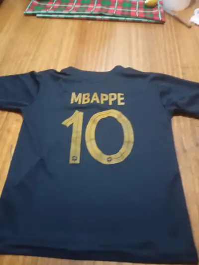 Camiseta fútbol azul número 10 - miniatura 2