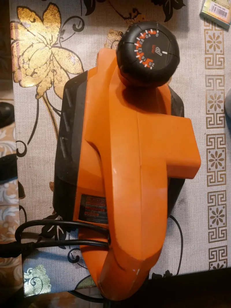 Cepillo eléctrico naranja - 1