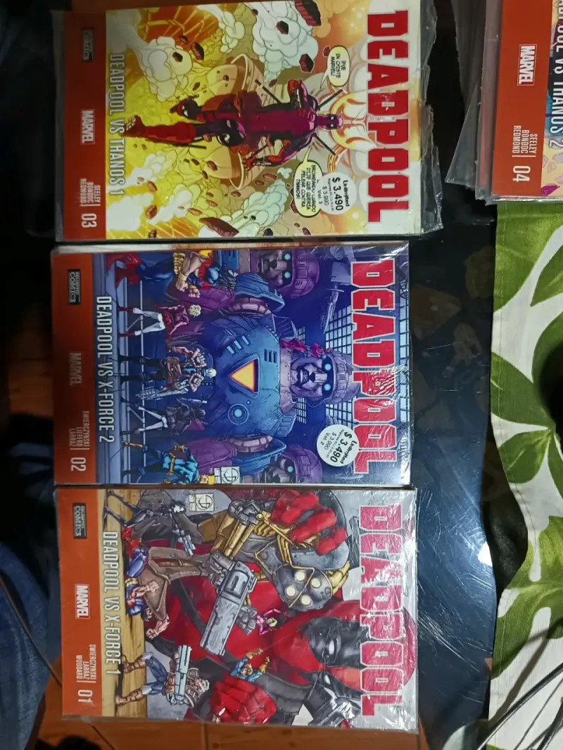 Colección Comics Deadpool vs Thanos - 1