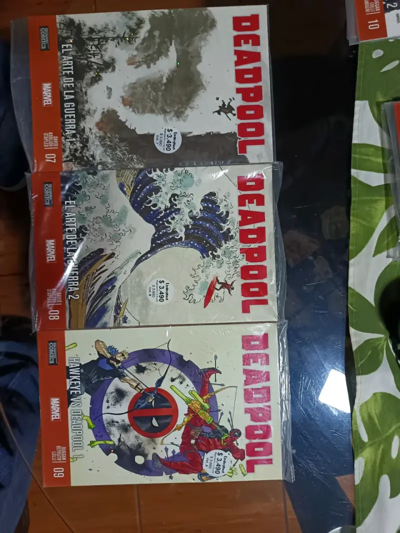 Colección Comics Deadpool vs Thanos - 3