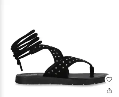 Sandalias negras - miniatura 2